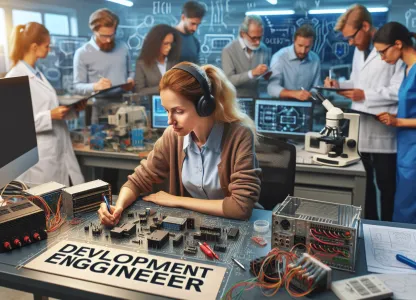 Image that illustrates Working as an Electronics Development Engineer