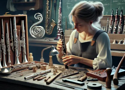 Image that illustrates Occupation: Wind Instrument Maker - An Overview