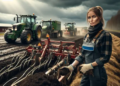 Bild som illustrerar Traktorförare-lantbruk