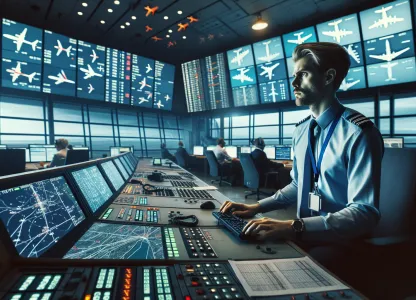 Bild som illustrerar Trafikkontrollör-flyg