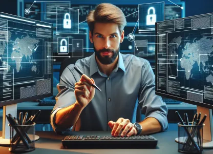 Bild som illustrerar It-projektledare-it-säkerhet