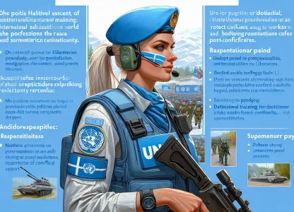 Image that illustrates Occupation Profile: UN Peacekeeper