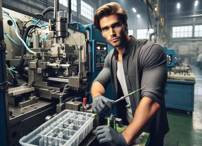 Bild som illustrerar Formsprutare-plast