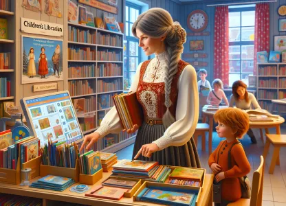 Image that illustrates Salary and Working Conditions for Children's Librarians