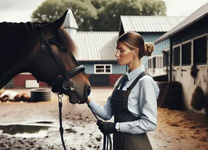 Image that illustrates What Does it Mean to Work as a Horse Trainer?