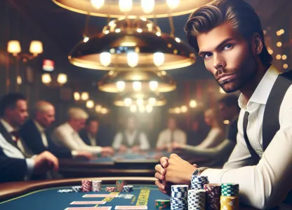 Image that illustrates Salary and Work as a Professional Poker Player