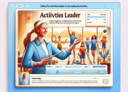 Image that illustrates Salary for Activity Leaders in Recreational Activities