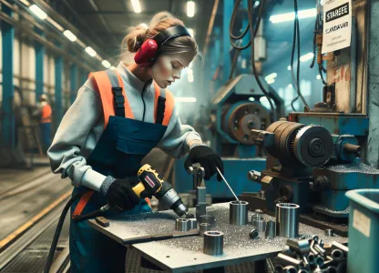 Bild som illustrerar ämnesavsynare-stål-metall