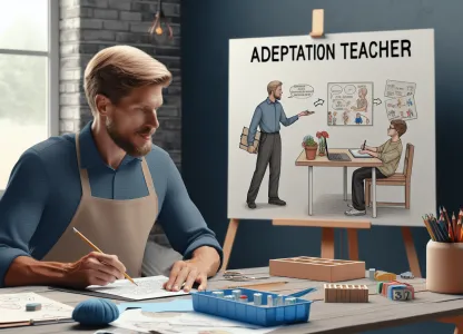 Image that illustrates What Does it Mean to Work as an Adaptation Teacher?