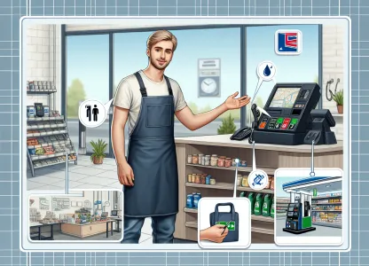 Bild som illustrerar Bensinstationsbiträde