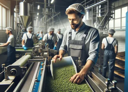 Image that illustrates What does it mean to work as a Pea Sorter?