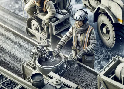 Bild som illustrerar Asfaltkokare