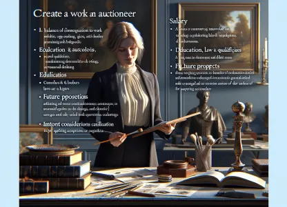 Image that illustrates What does it mean to work as an Auctioneer?