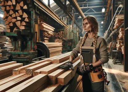 Image that illustrates Salary and Working Conditions for Inspectors at Sawmills