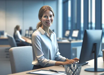 Bild som illustrerar Bankexpeditör