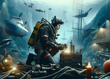 Bild som illustrerar Bärgningsdykare