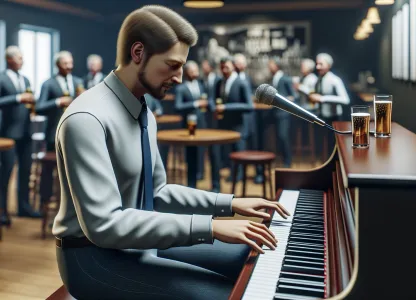 Image that illustrates What does it mean to work as a Bar Pianist?