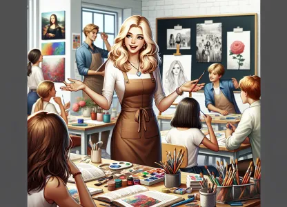 Bild som illustrerar Bildlärare-gymnasieskola