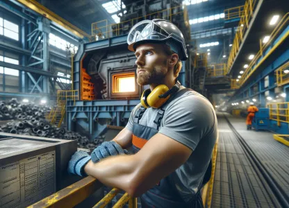 Bild som illustrerar Bottenbytare-metallugn