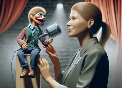 Image that illustrates Working as a Ventriloquist: An Insight into the Profession