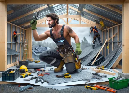 Image that illustrates Sheet Metal Worker: A Versatile Profession in the Construction Industry