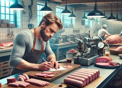 Bild som illustrerar Charkuterist-manuell-tillverkning