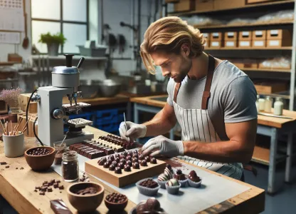 Bild som illustrerar Chokladarbetare-hantverk