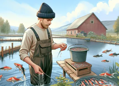 Image that illustrates Introduction to Pond Caretaker, Fish Farming