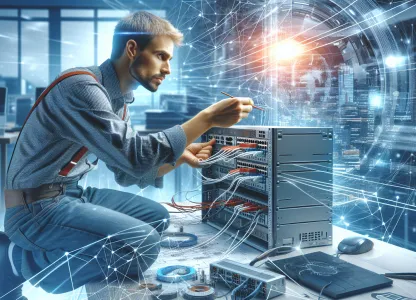 Bild som illustrerar Datakonsult-nätverk