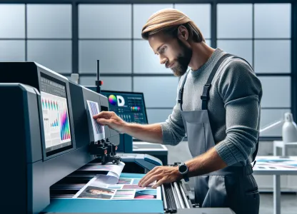 Bild som illustrerar Digitaltryckare