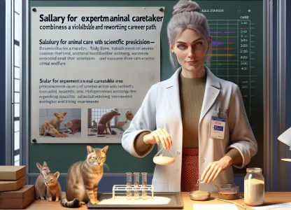 Bild som illustrerar Djurskötare-försöksdjur