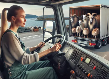 Bild som illustrerar Djurtransportförare