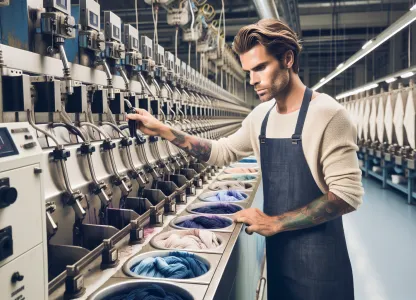 Bild som illustrerar Färgblandare-textil