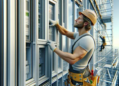 Image that illustrates Facade Installer: A Profession within Construction and Civil Engineering