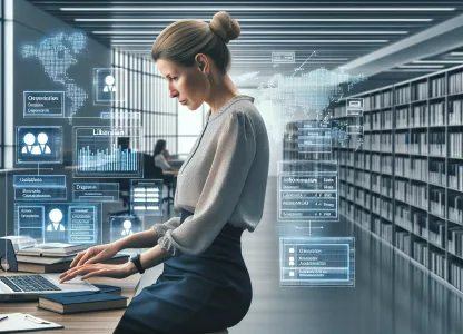 Bild som illustrerar Företagsbibliotekarie