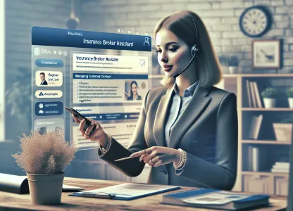Bild som illustrerar Försäkringsmäklarassistent