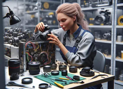 Bild som illustrerar Fototekniker-reparation