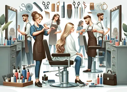 Bild som illustrerar Frisöraspirant