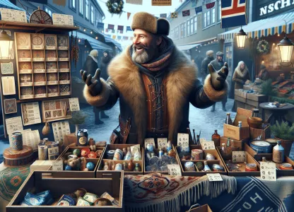 Bild som illustrerar Gatuförsäljare