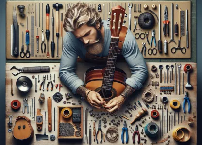 Image that illustrates Introduction to the profession of Guitar Technician