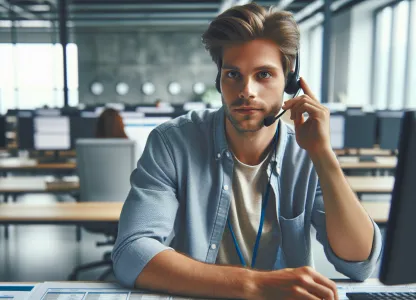 Bild som illustrerar Helpdesk-data