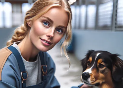 Bild som illustrerar Hunddressör