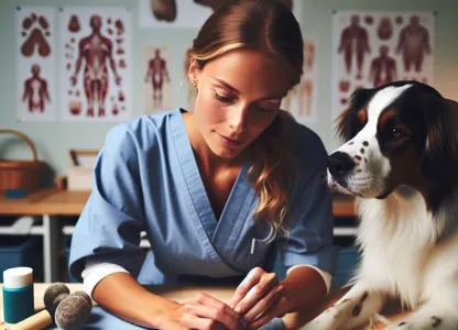 Bild som illustrerar Hundmassör