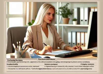 Bild som illustrerar Inköpssekreterare