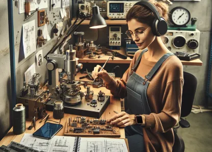 Bild som illustrerar Instrumenttekniker-finmekanik