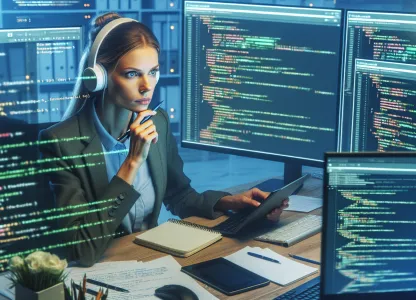 Bild som illustrerar It-utvecklare