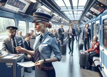 Bild som illustrerar Järnvägskonduktör