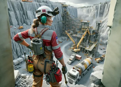 Bild som illustrerar Kalkbrottsarbetare