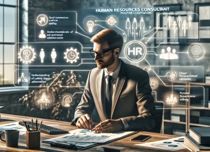 Image that illustrates Salary and Job Duties for Consultant, HR