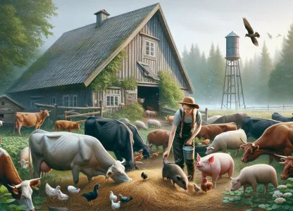 Bild som illustrerar Kreatursskötare